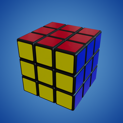 Rubik's Cube Animation Test preview image